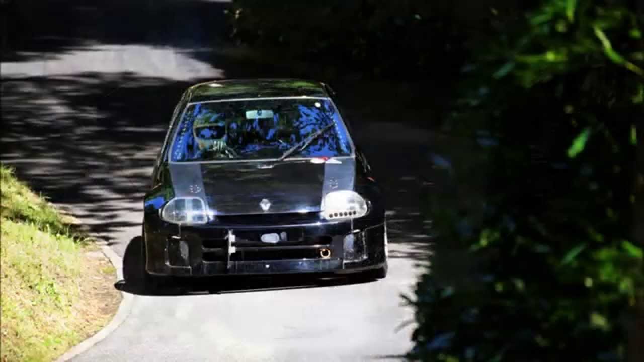 PURE MOTORSPORT CLIO 172 WISCOMBE HILLCLIMB 2015