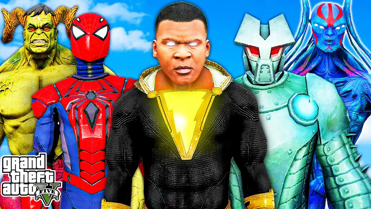 FRANKLIN THE BLACK ADAM KILL AVENGERS [ PART 5 ] | Team4SHOOTER #005