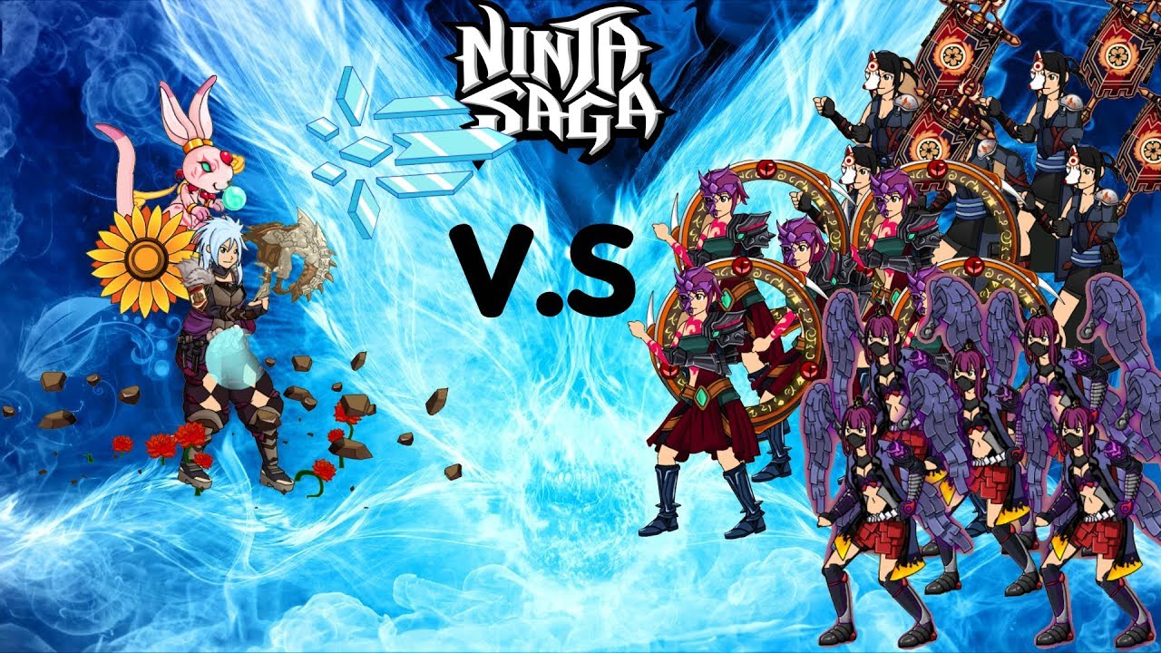 NINJA SAGA PVP: RYOKO HATAKE VS STRONG PLAYERS