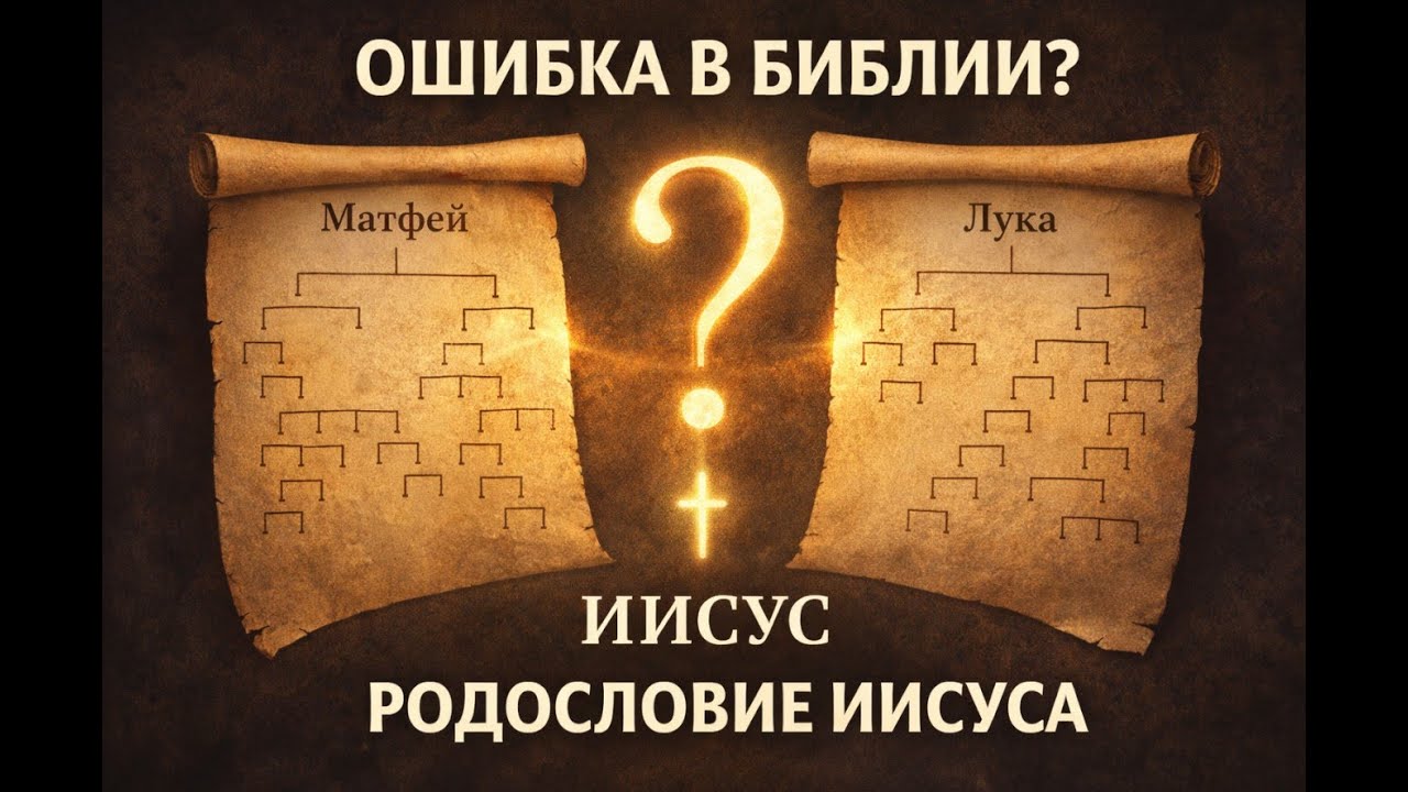 Две родословные Иисуса: ошибка или гениальный замысел Бога?