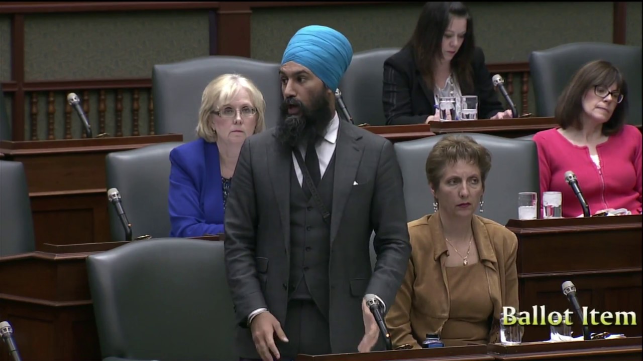 MPP Singh's Remarks on Temp Job Agency Motion