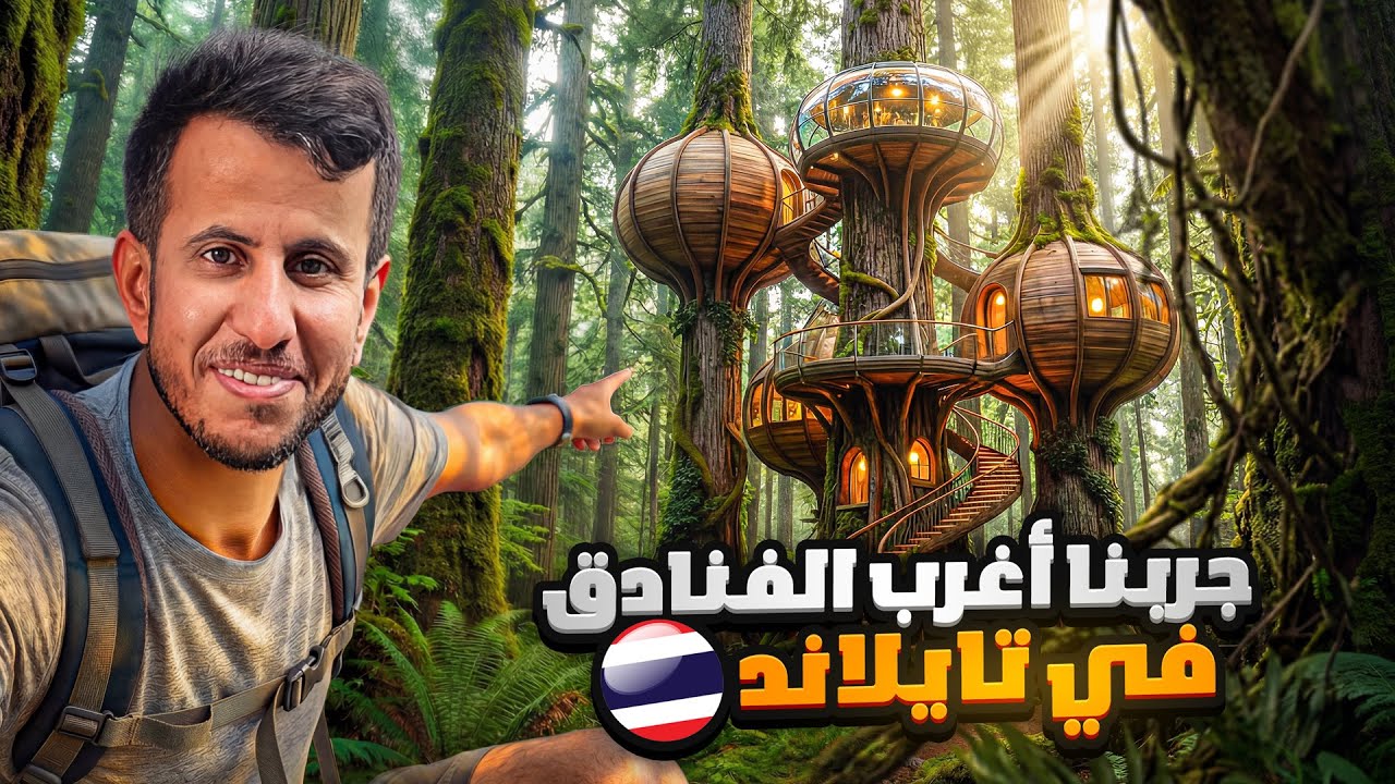  اغرب 3 فنادق في تايلاند 🇹🇭 🏨