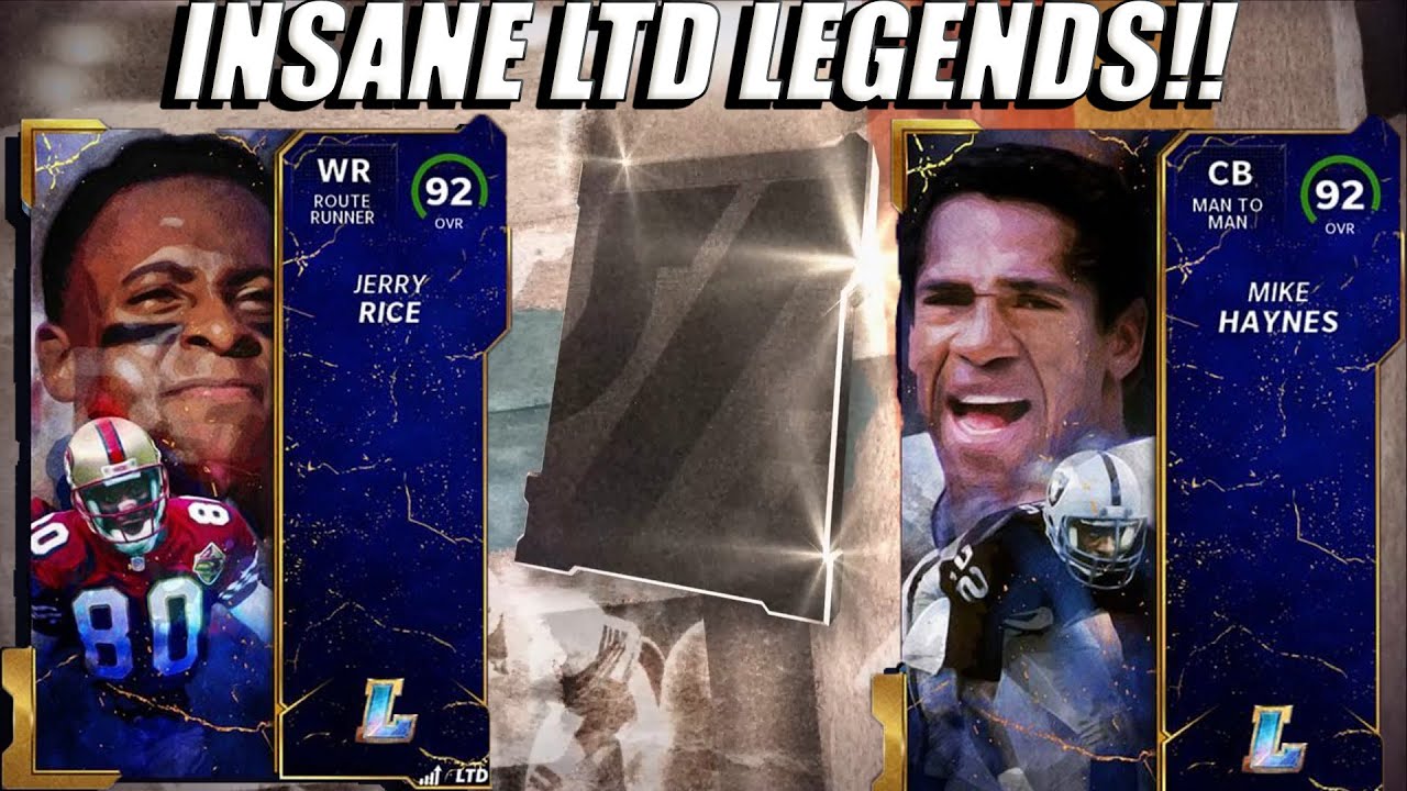 MADDEN 22 NEW LTD LEGENDS! JERRY RICE AND MIKE HAYNES!
