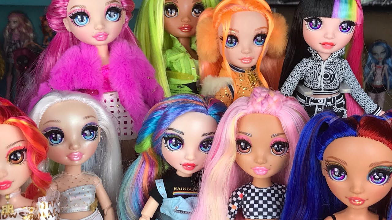 My top 10 favorite Rainbow High dolls!