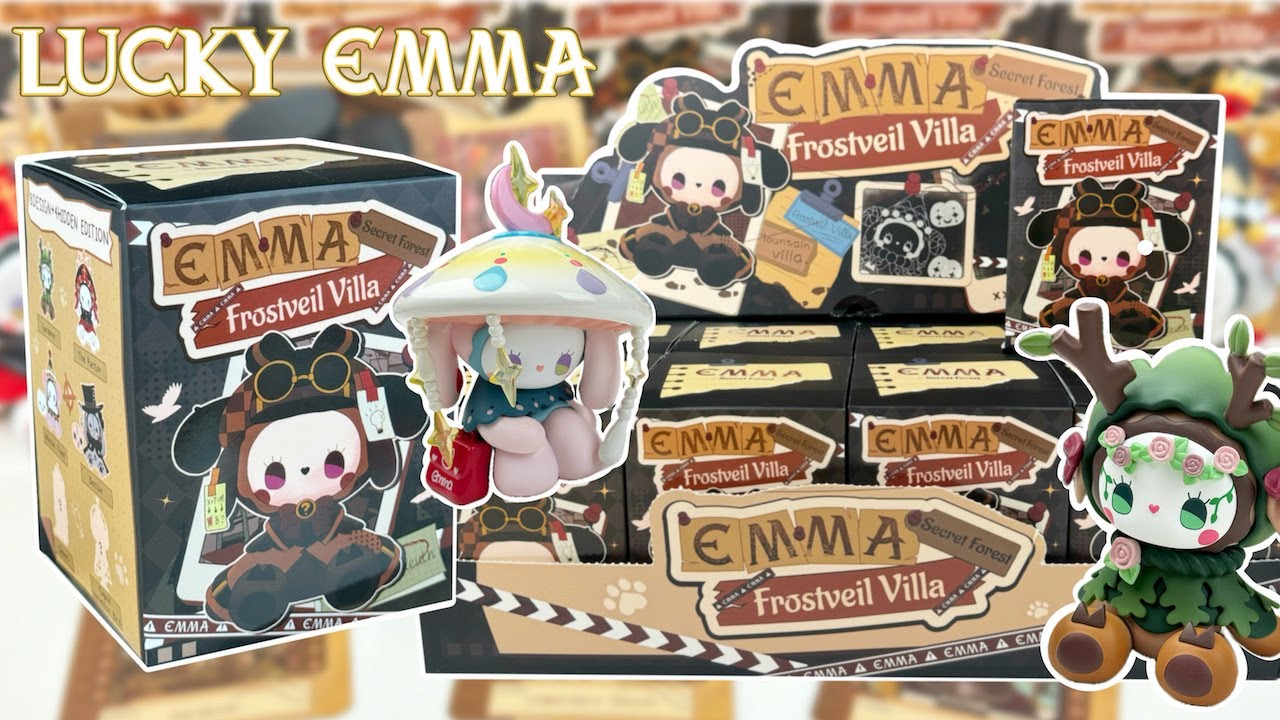 Opening the NEW EMMA FROSTVEIL VILLA Blind Box FULL SET! LUCKY EMMA UNBOXING!