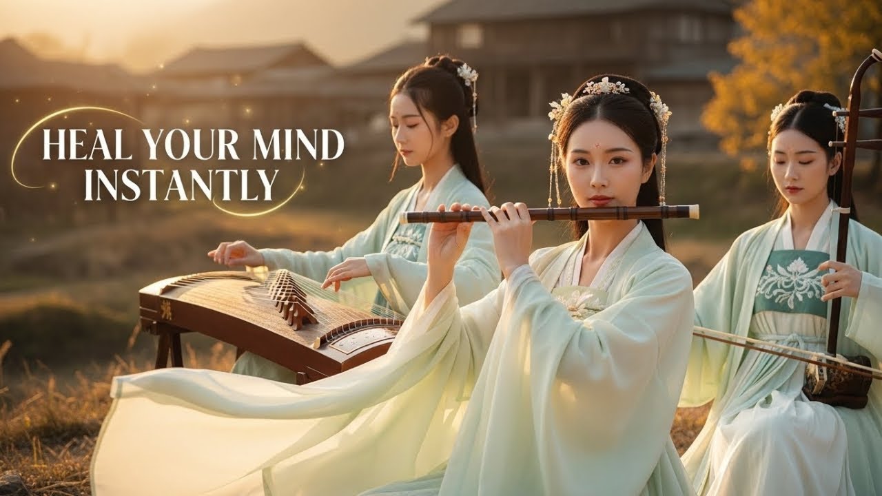 Chinese Relaxing Music for Sleep – Deep Calm, Peaceful Night & Healing Sounds