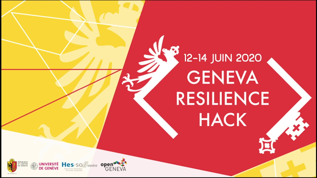 C&eacute;r&eacute;monie de cl&ocirc;ture du Geneva Resilience Hack - 15 juin 2020 &agrave; Palexpo