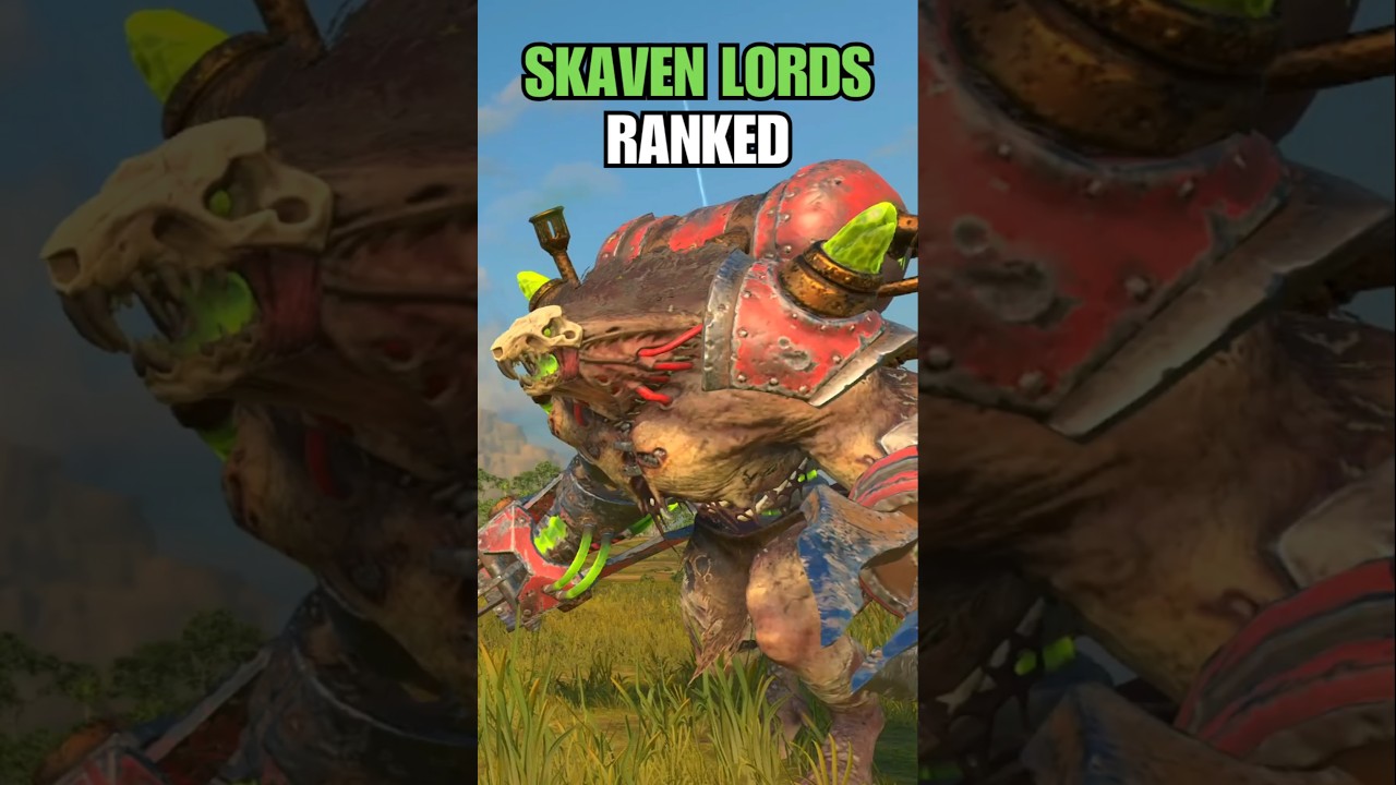 All Skaven Legendary Lords Ranked 🐁 in Total War Warhammer 3