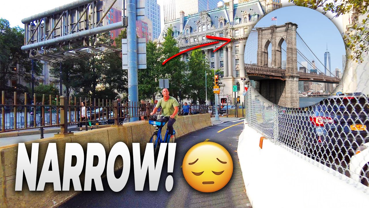 Cycling the New Brooklyn Bridge Bike Lane (September 2021)