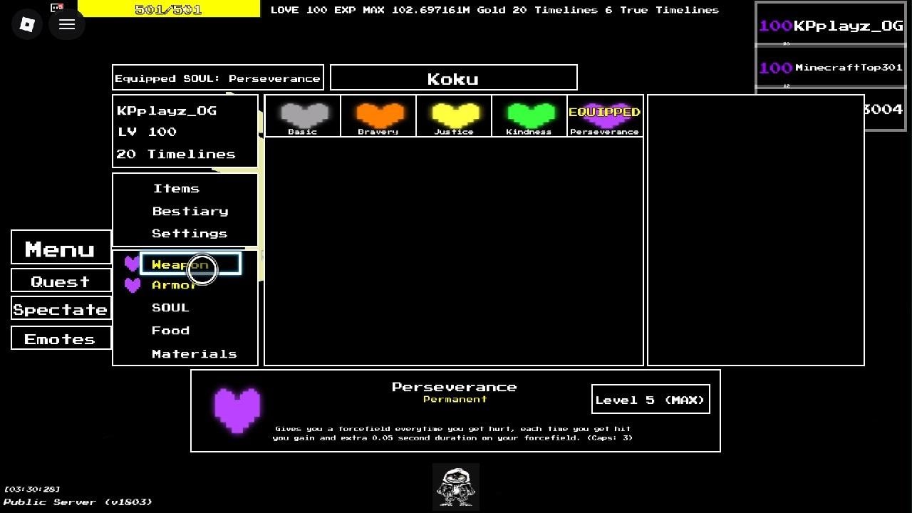 Undertale universal massacre: koku guide for noobs