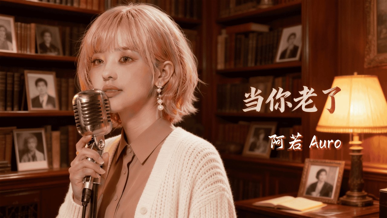 阿若 Auro｜《当你老了》｜温柔女声演唱｜听完会想起一个人｜耳机必听
