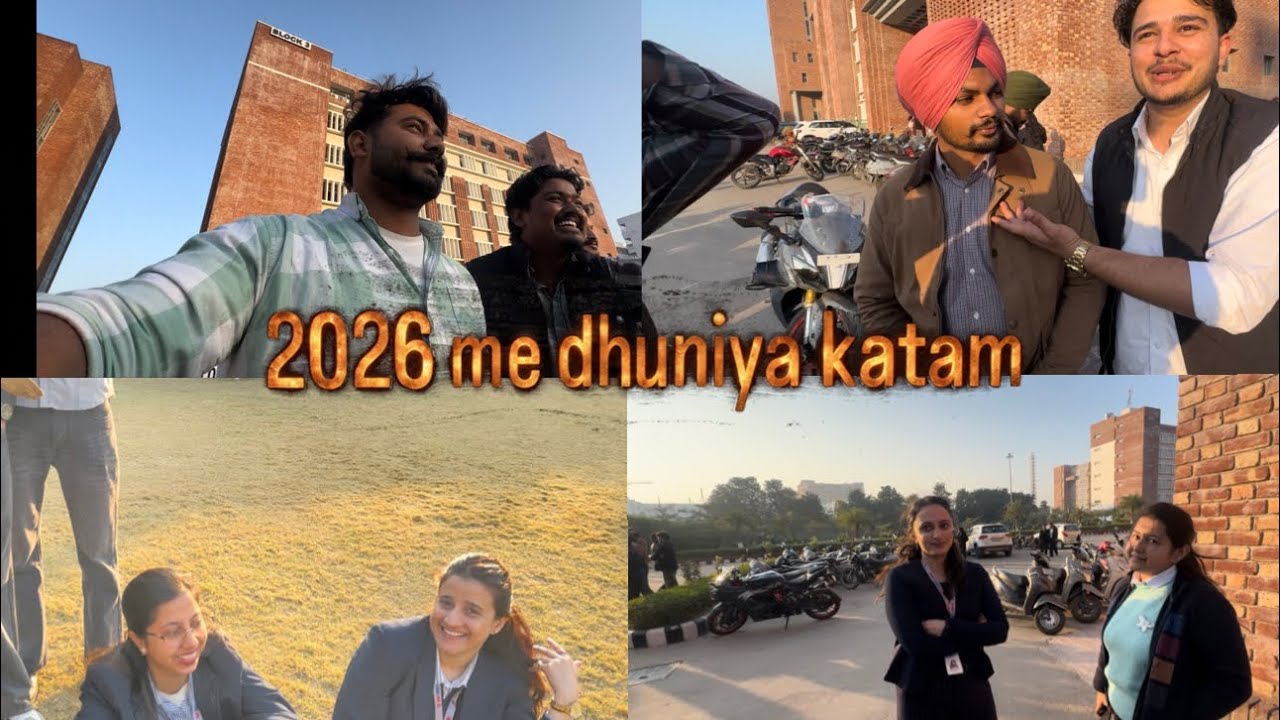 2026 me dhuniya katam 🎯| Padai to Karni Padegi🌹😎| thethhrynvi ❣️| Cgc university Mohali 🎯