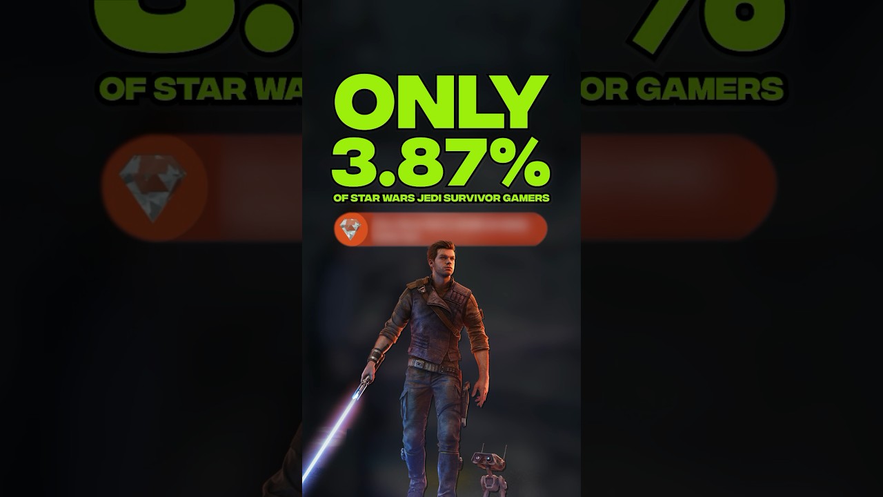 JUST 3.87% of Star Wars Jedi: Survivor Gamers Have This Ultra Rare Achievement