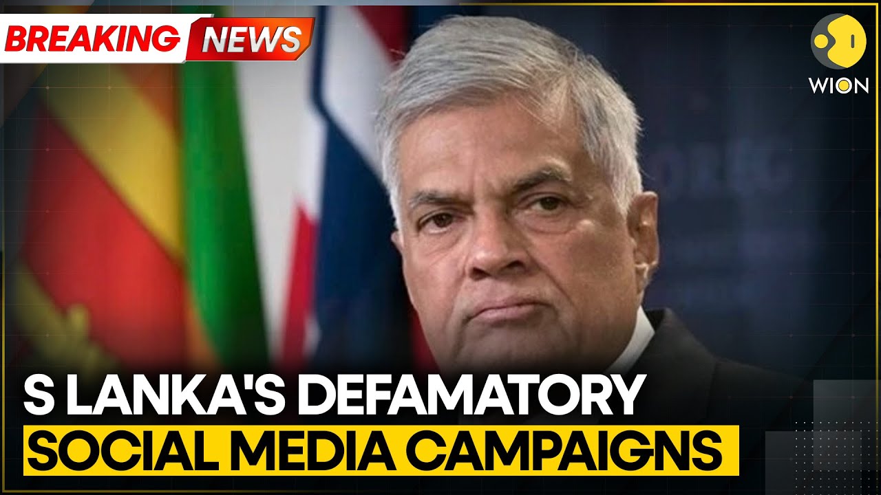 BREAKING: Sri Lankan Govt to Act Against Social Media Defamation Under Emergency Laws | WION