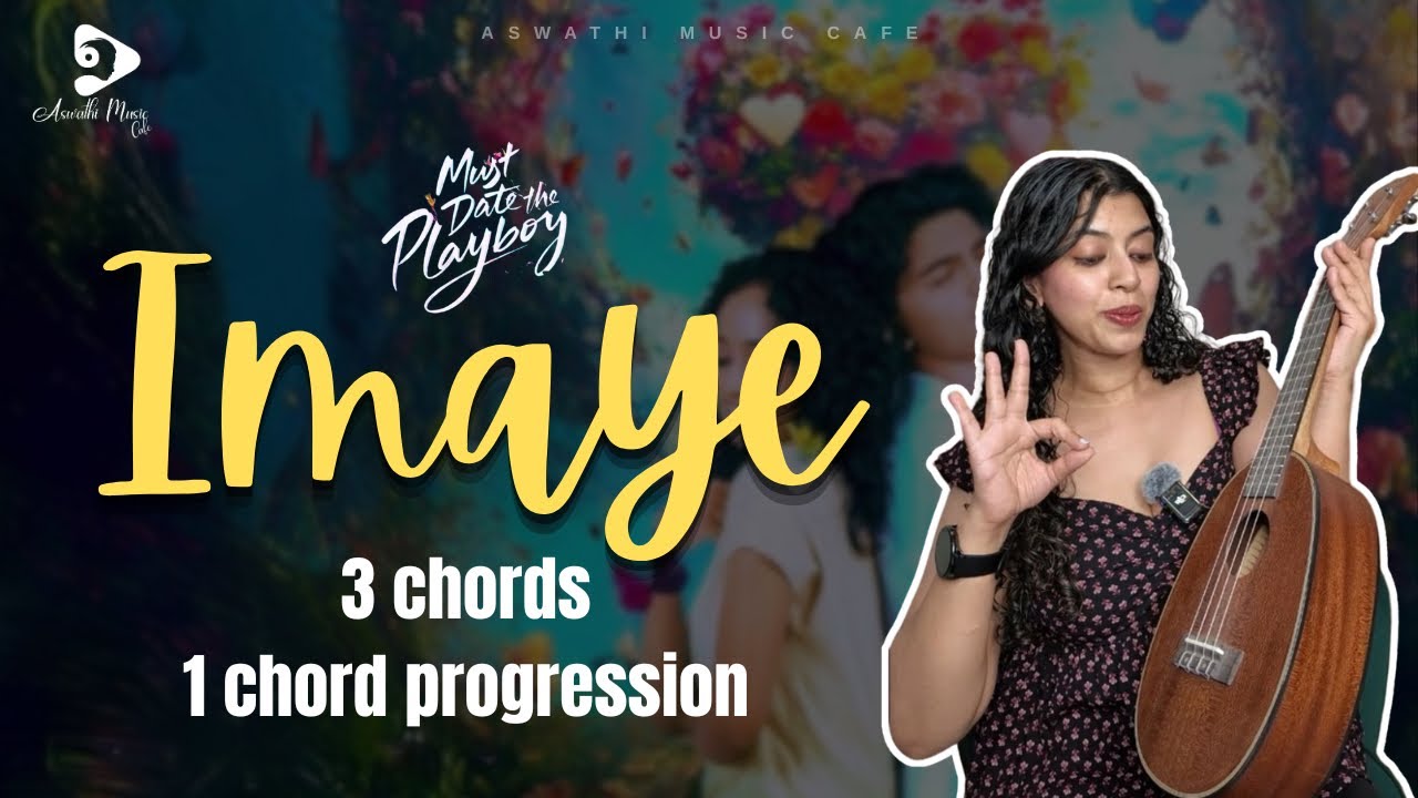 Imaye &mdash; Must Date The Playboy | Урок игры на укулеле (тамильская песня) | Всего 3 аккорда | Aswat...