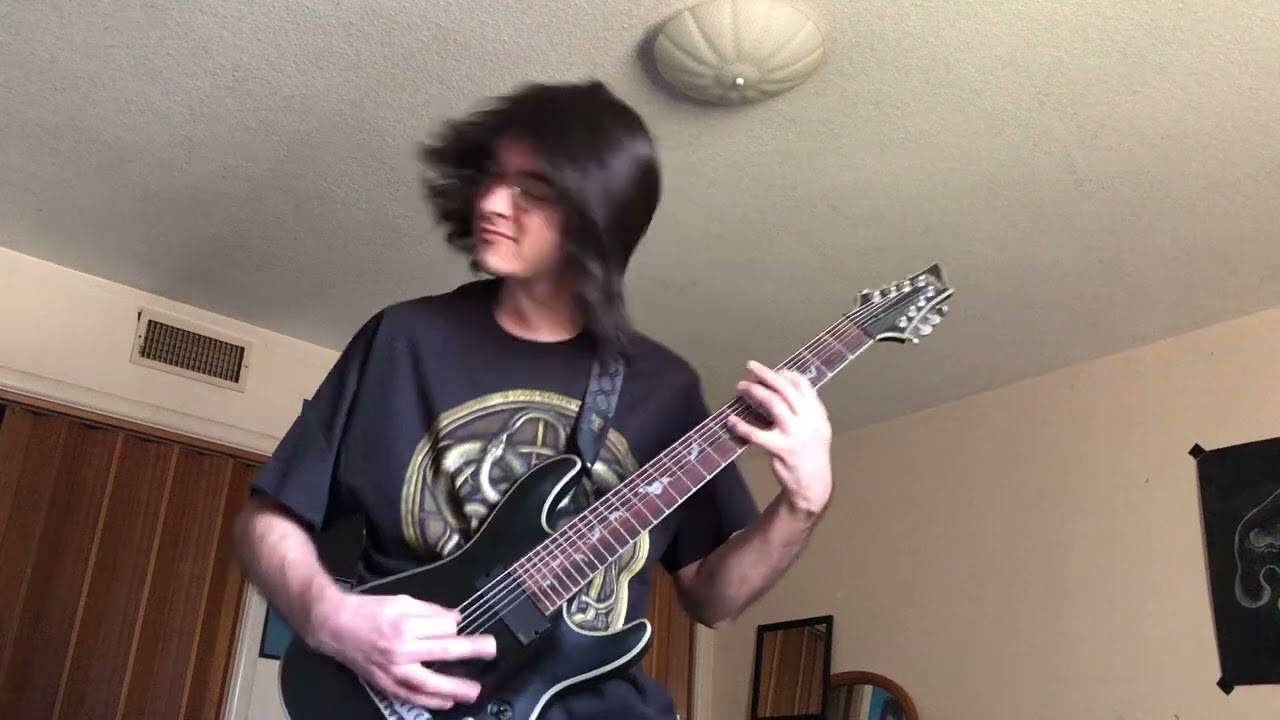 Straws Pulled At Random ~ Meshuggah Guitar Cover