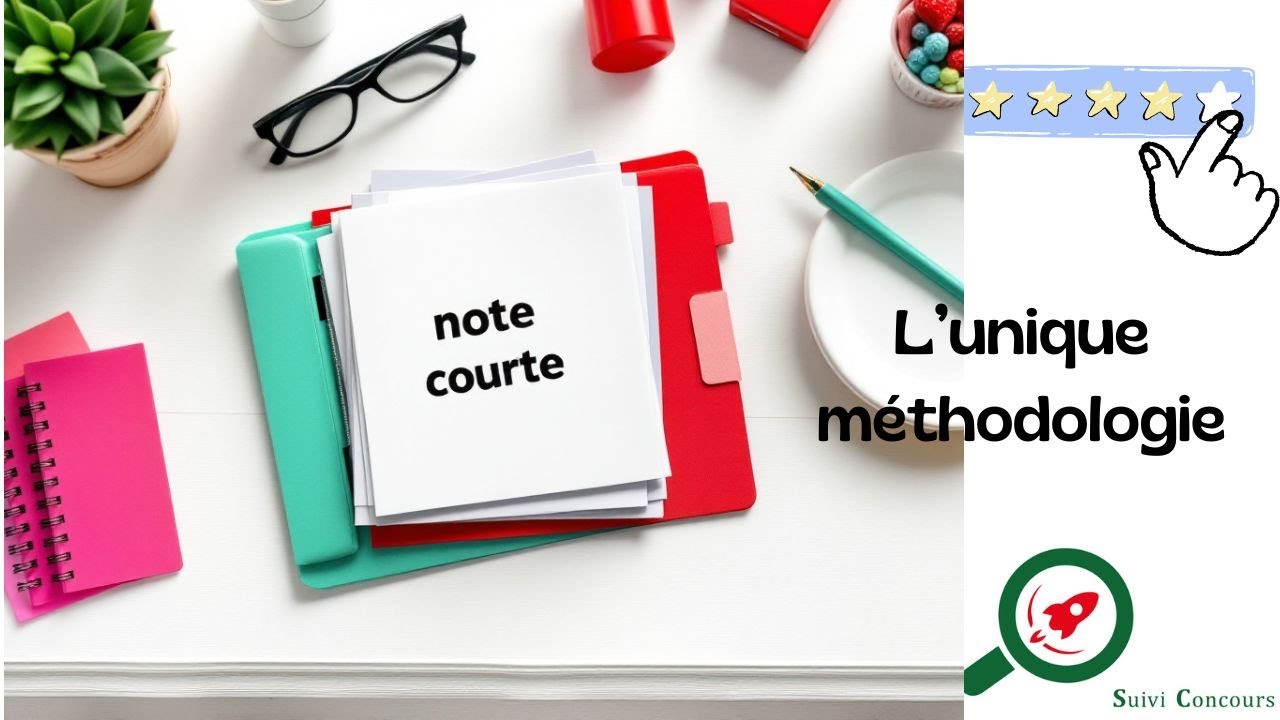 L'unique m&eacute;thodologie de la note courte aux concours de la fonction publique !