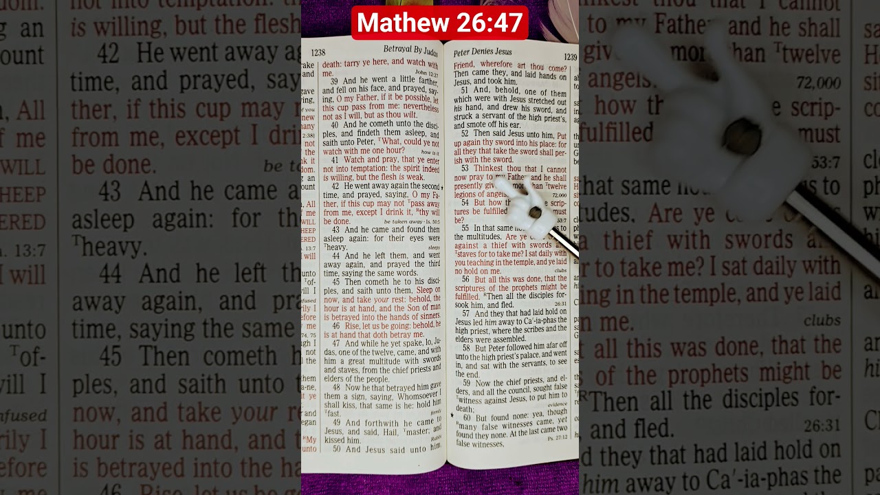 January 24, 2026 - Betrayal and Arrest of Jesus