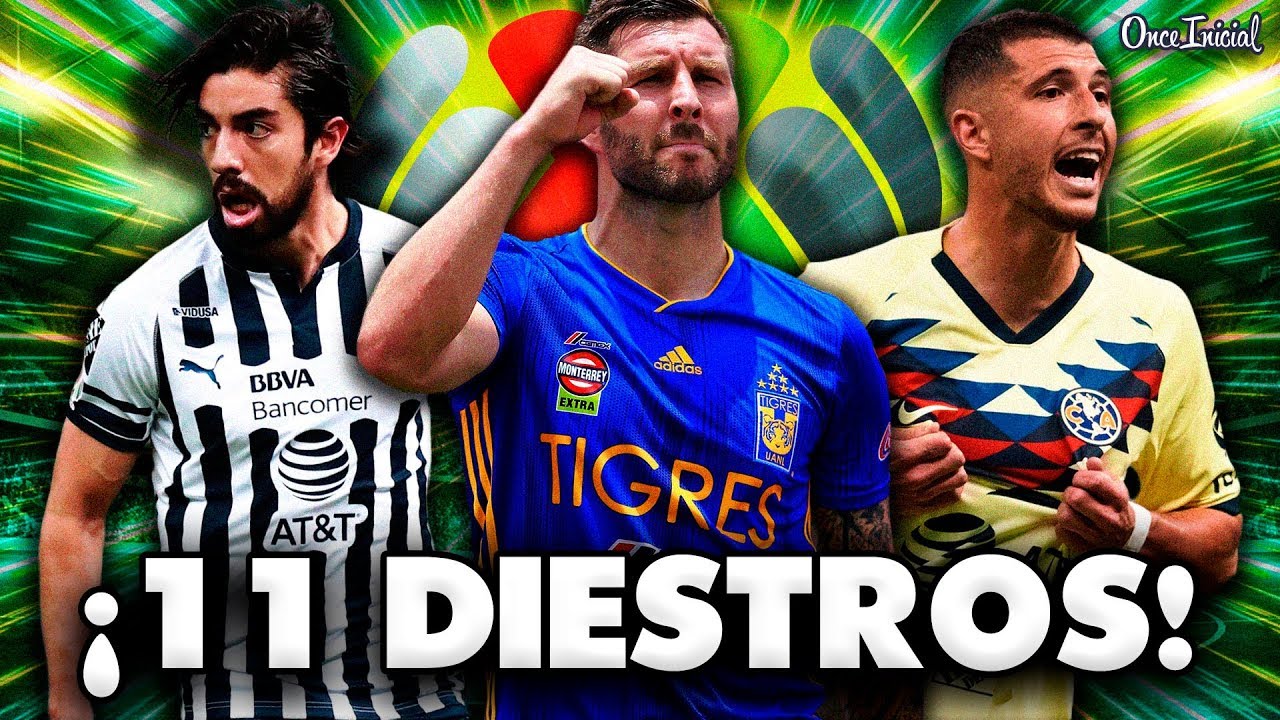 &iexcl;ONCE DE LOS MEJORES FUTBOLISTAS DIESTROS EN LA LIGA MX! | La Chicharra