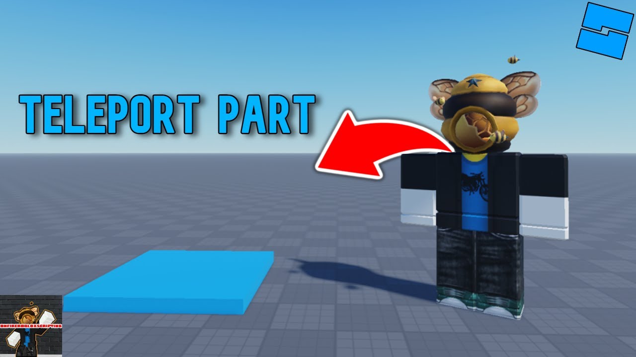 How to make a Teleport Part in Roblox Studio!