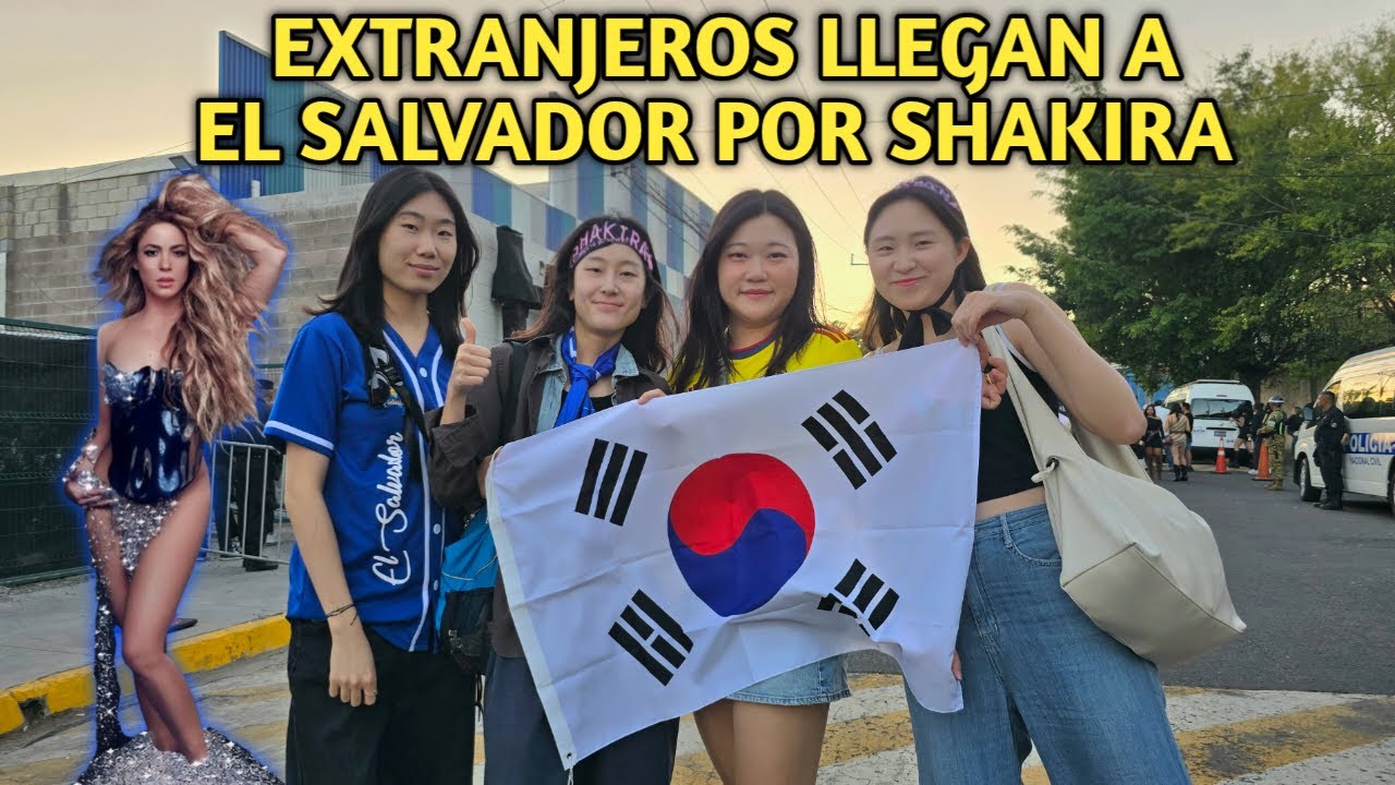 Entrevistando FANS EXTRANJEROS/DIASPORA/NACIONALES en el SEGUNDO CONCIERTO de SHAKIRA en EL SALVADOR