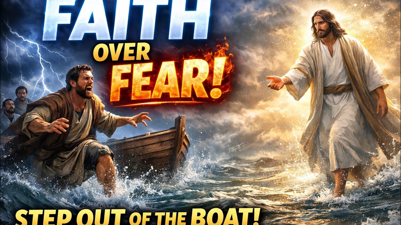 PETER WALKING ON WATER: FAITH OVER FEAR (Matthew 14:22–33)