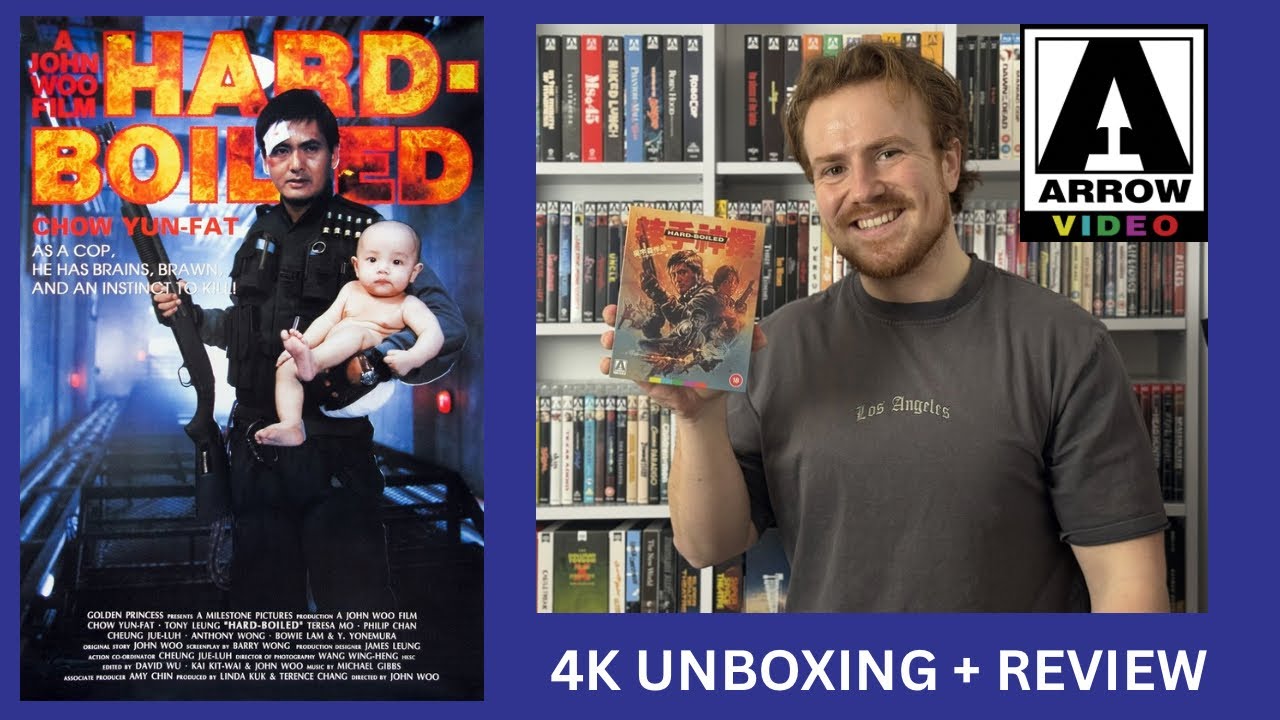 HARD BOILED Arrow Video 4K Unboxing &ndash; Action Fans NEED This! | CineMike