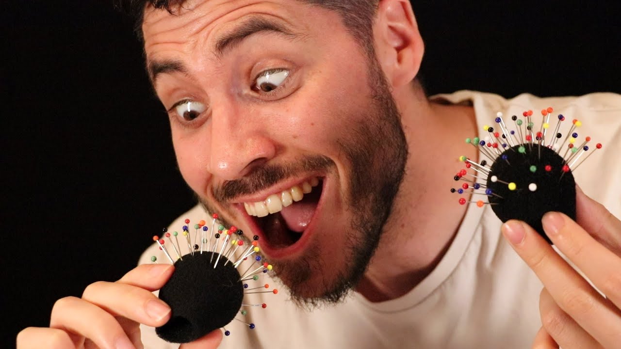 ASMR une bouche pour retirer les Aiguilles des MICROS