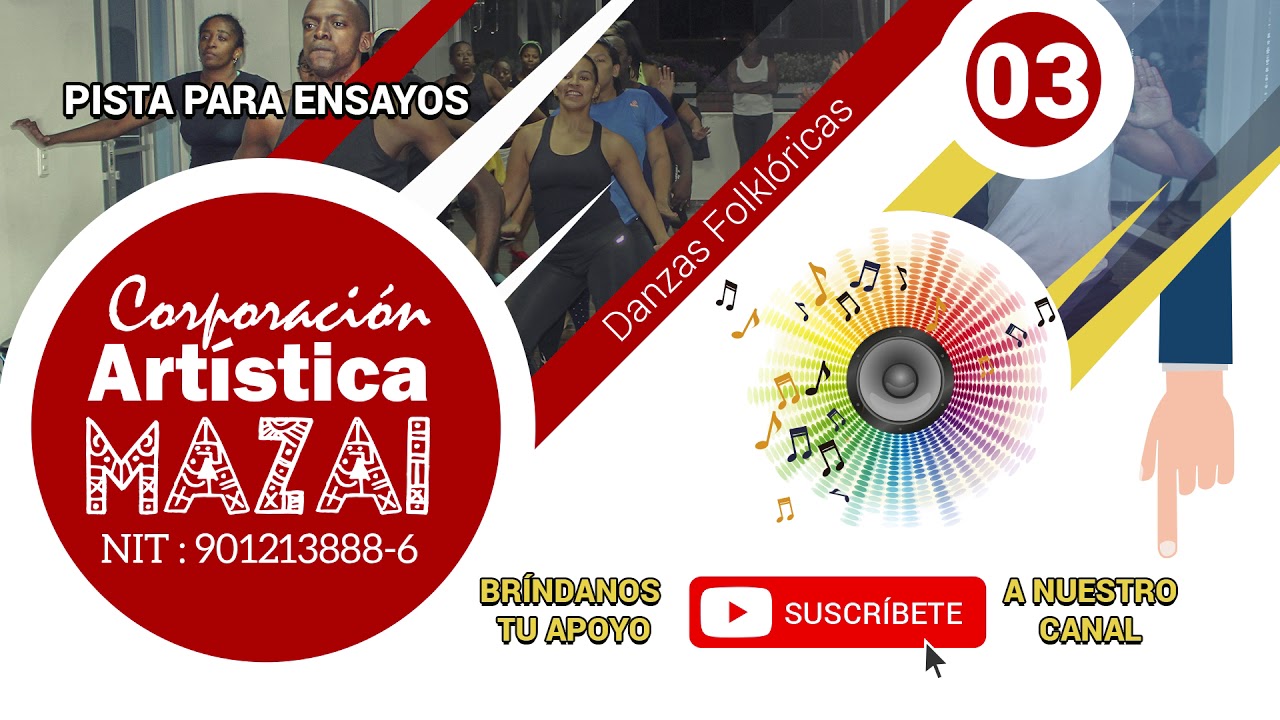 Música para calentamiento Danzas Folklóricas 03 | Corporación Artística Mazai