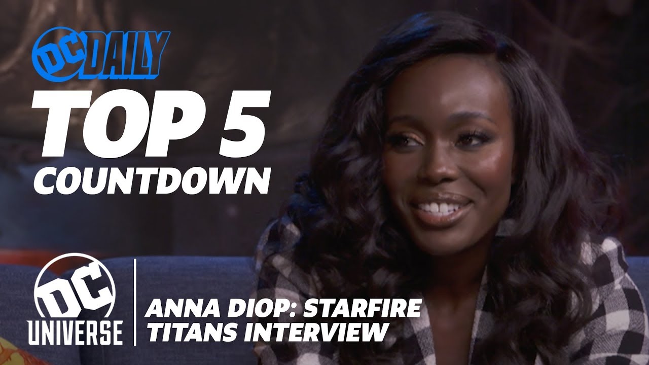 Interview with TITANS' Starfire Anna Diop + New Comics & Shows! | TOP 5 HEADLINES
