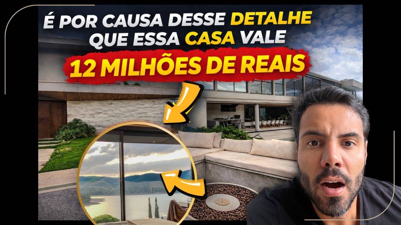 &Eacute; POR ESSE DETALHE QUE ESSA CASA VALE R$ 12.000.000,00 | ALPHAVILLE LAGOA DOS INGLESES
