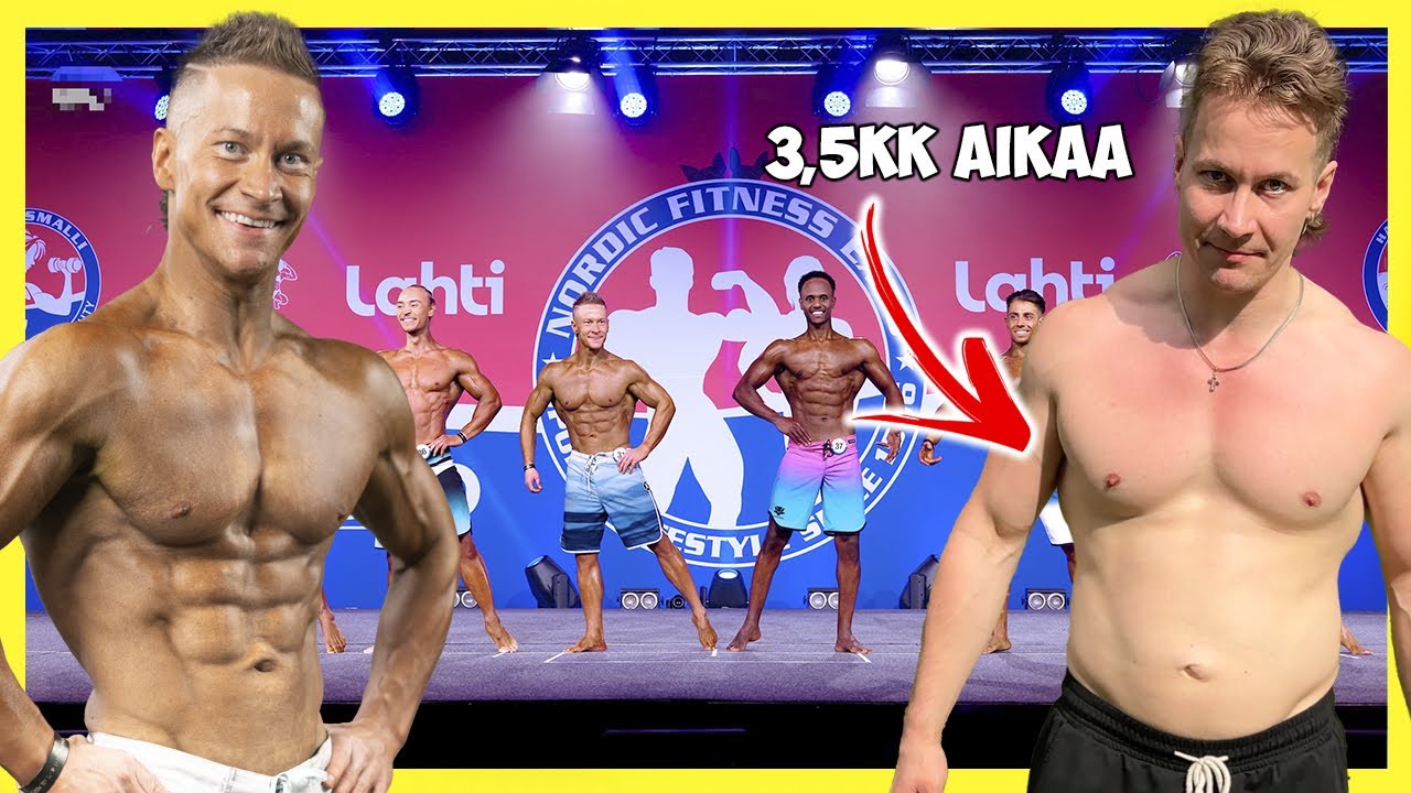 SM-KISAT MEN’S PHYSIQUE 2025 l 3,5KK DIEETILLÄ