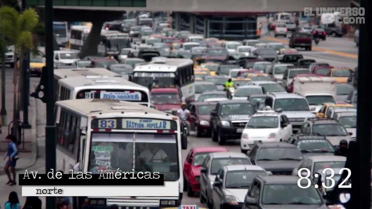 El otro Guayaquil: El problema del tránsito
