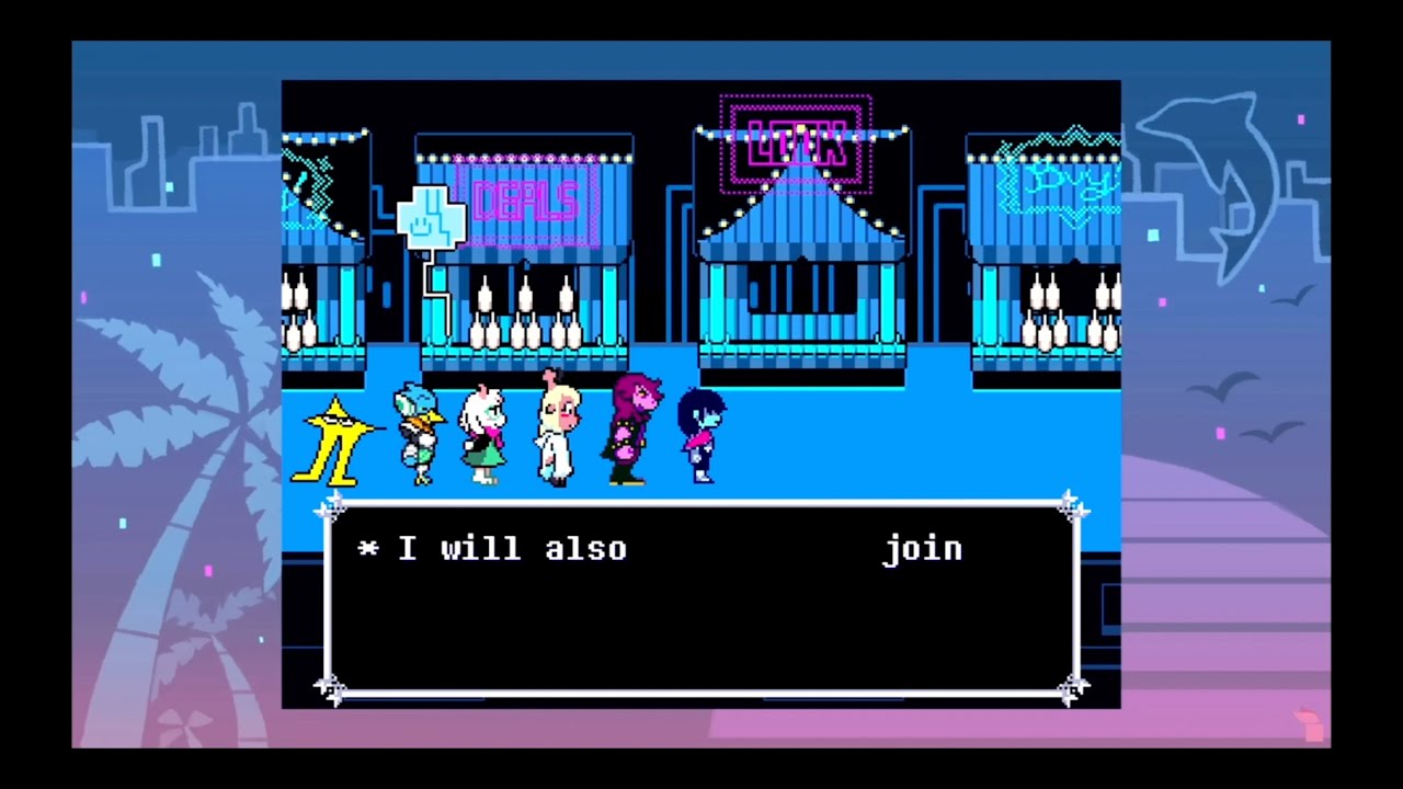 Snapcube Deltarune clips I have saved on my phone