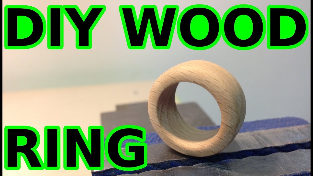 Making a wood ring with basic tools