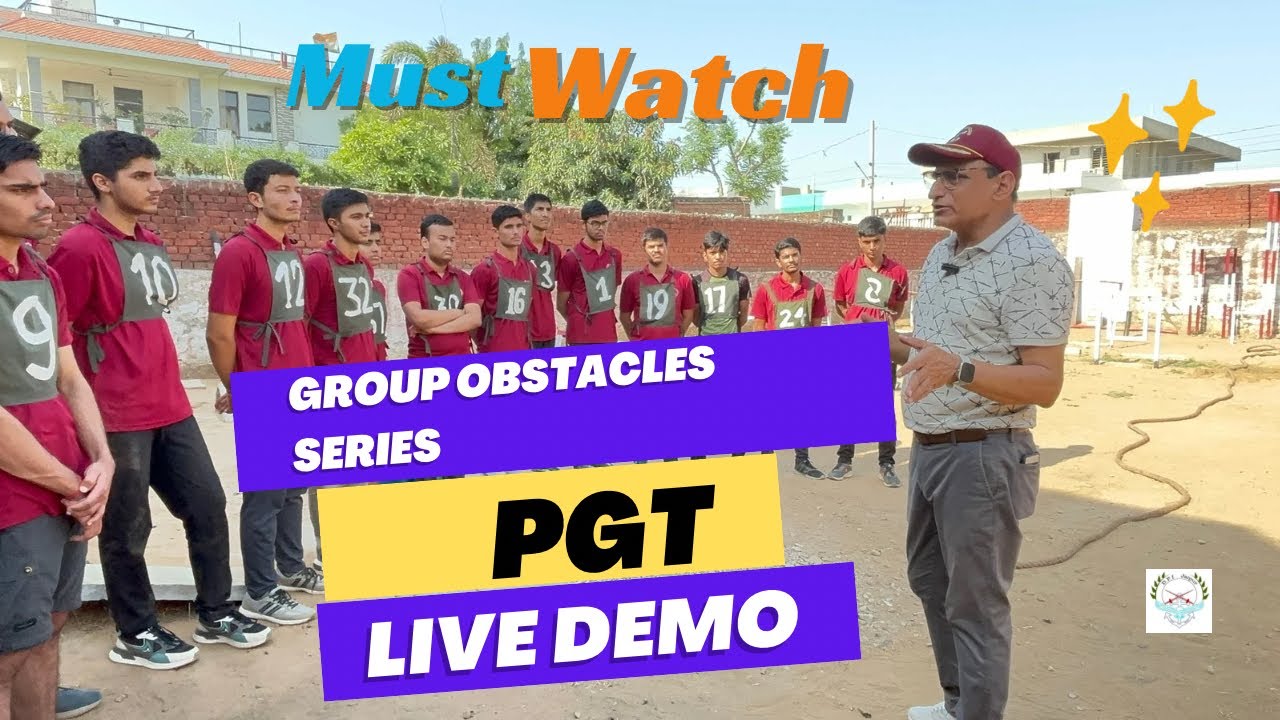 Mastering the Progressive Group Task (PGT) | Live Demo with Col. Pramod Badsara #ssb #nda #cds