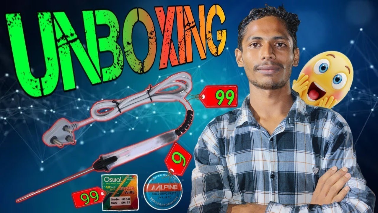 Soldering Iron Unboxing & Review || इससे सस्ता कुछ नहीं 🔥 MRP 9999999999999