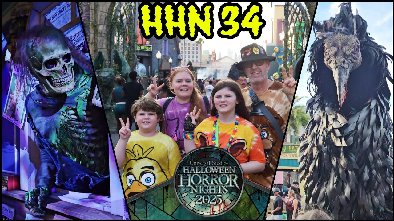 Рейтинг HHN Scare Zones и домов с привидениями 2025 | Ночи ужасов на Хэллоуин в Орландо