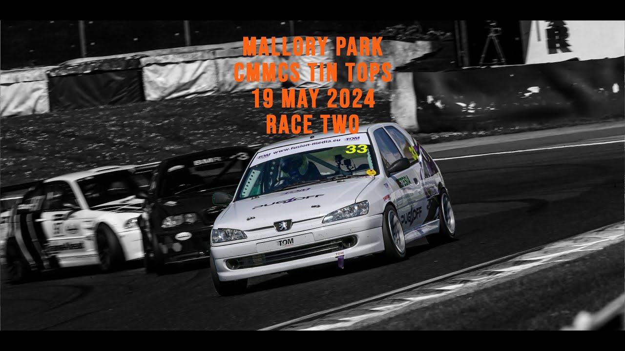 CMMCS Tin Tops Chris Bassett Peugeot 306 GTi 6 Mallory Park Race 2 May 2024