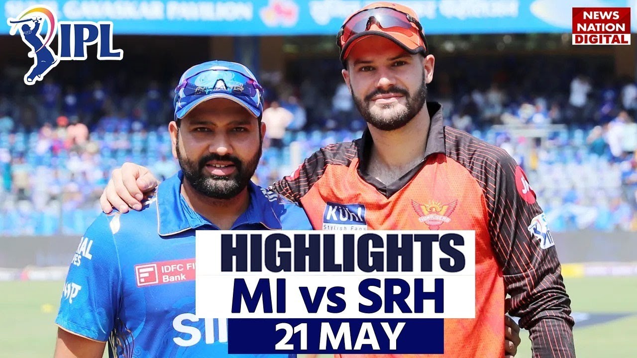 MI vs SRH IPL 2023 Highlights: Mumbai vs Hyderabad Highlights | Today Match Highlights