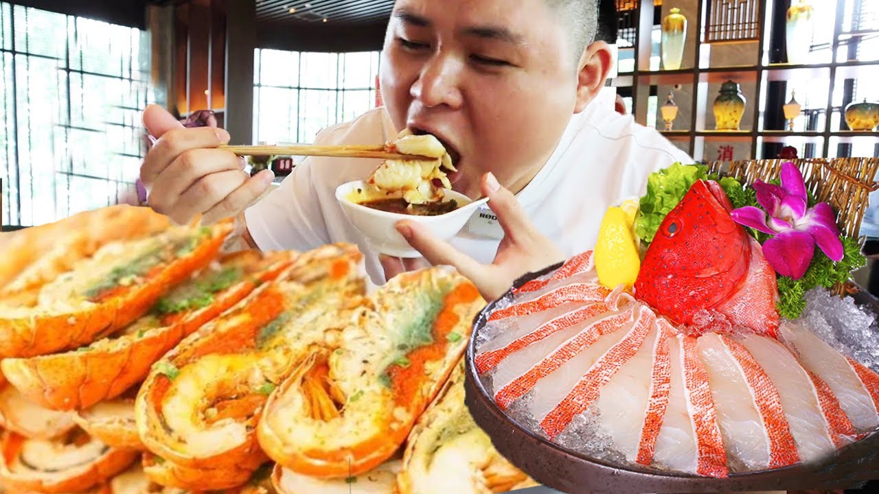 挑战厦门海鲜自助餐！428元一位，小青龙不限量直接吃到撑【都市陈大胖】