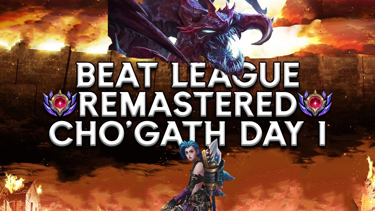 Разве против танков не так весело играть? | Beat League Remastered: Cho'Gath Day 1