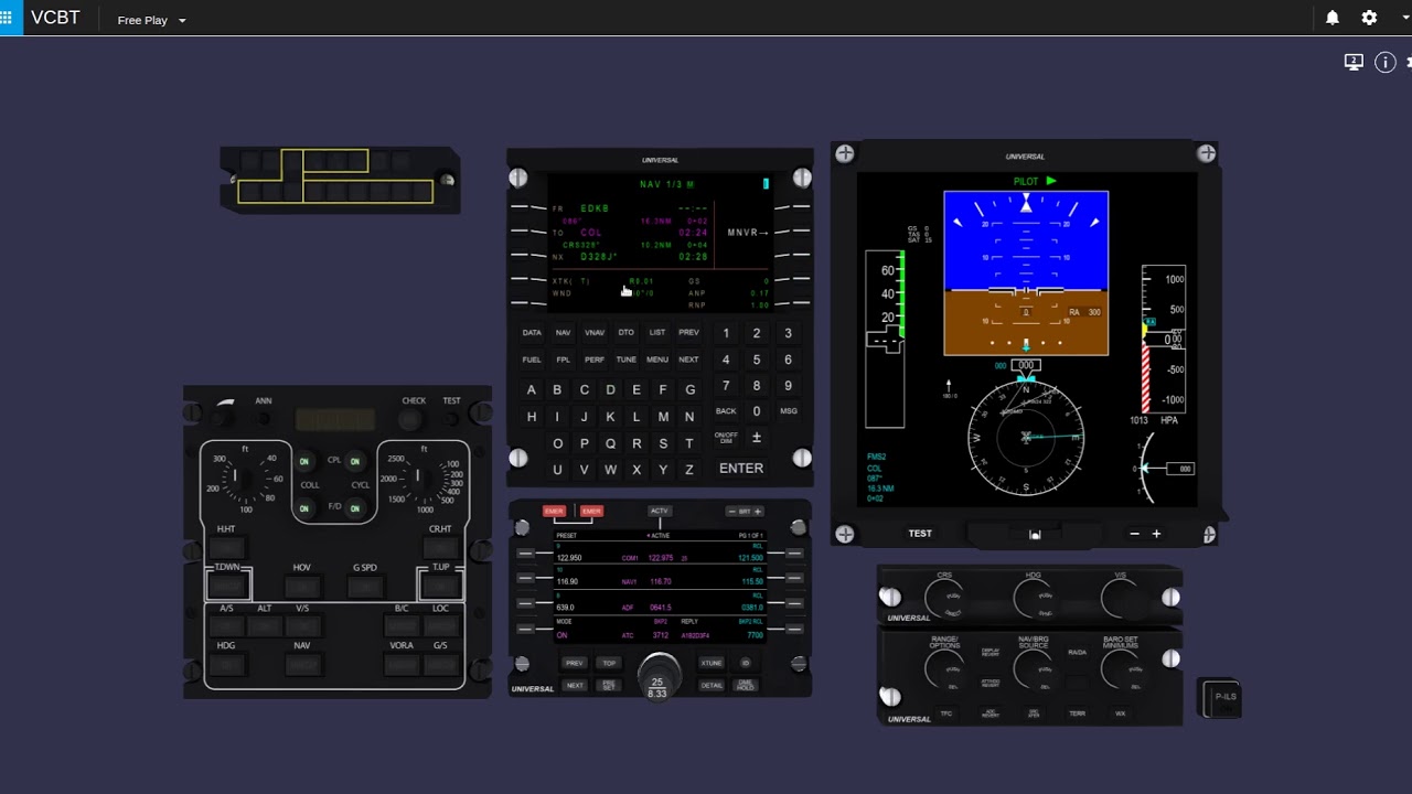 VCBT, FMS UNS-1fw Virtual Training Overview.