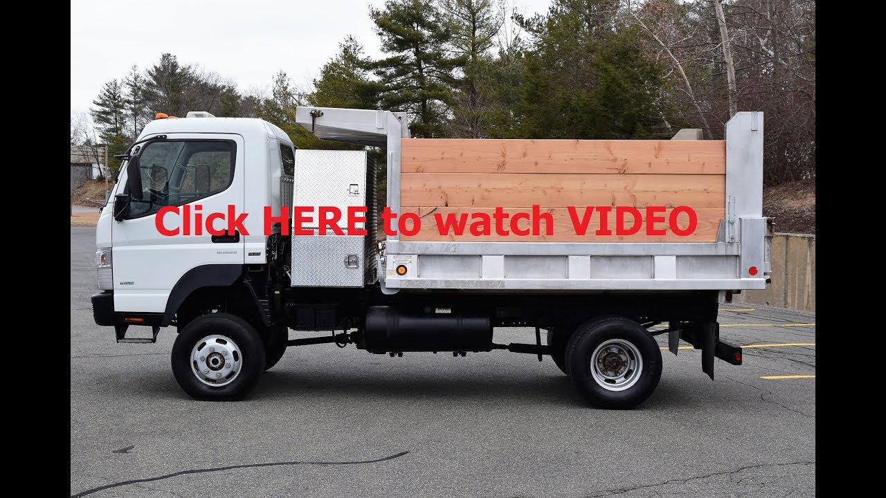 2012 Mitsubishi Fuso FG 4x4 Dump Truck 3.0L Diesel