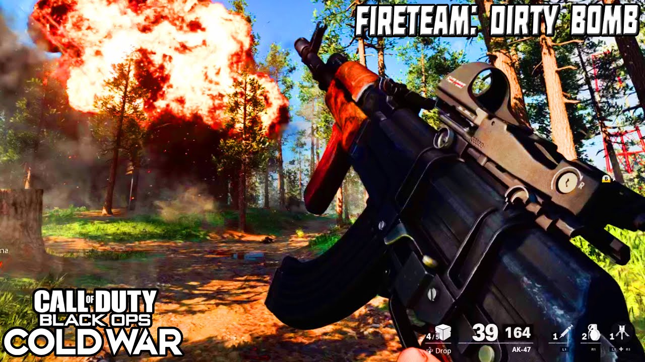 Black Ops Cold War FIRETEAM: DIRTY BOM — это ТАК ВЕСЕЛО! (Новый режим)