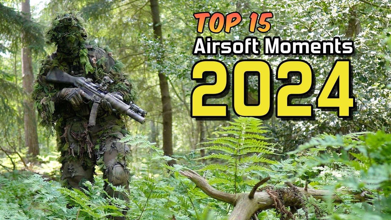 BEST Airsoft Sniper Moments of 2024!