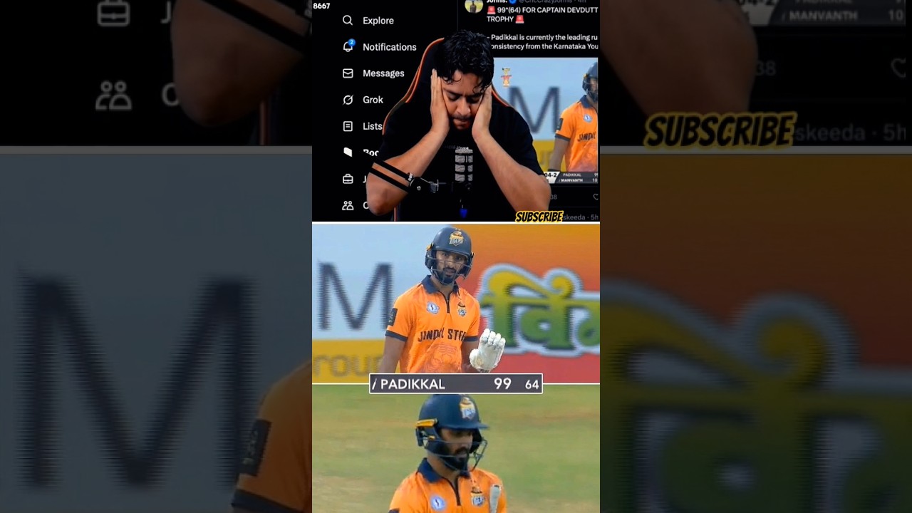 DEVDUTT PADIKKAL’s Masterclass in Maharaja T20 Trophy 2025! 💥 | KSCA Qualifier!