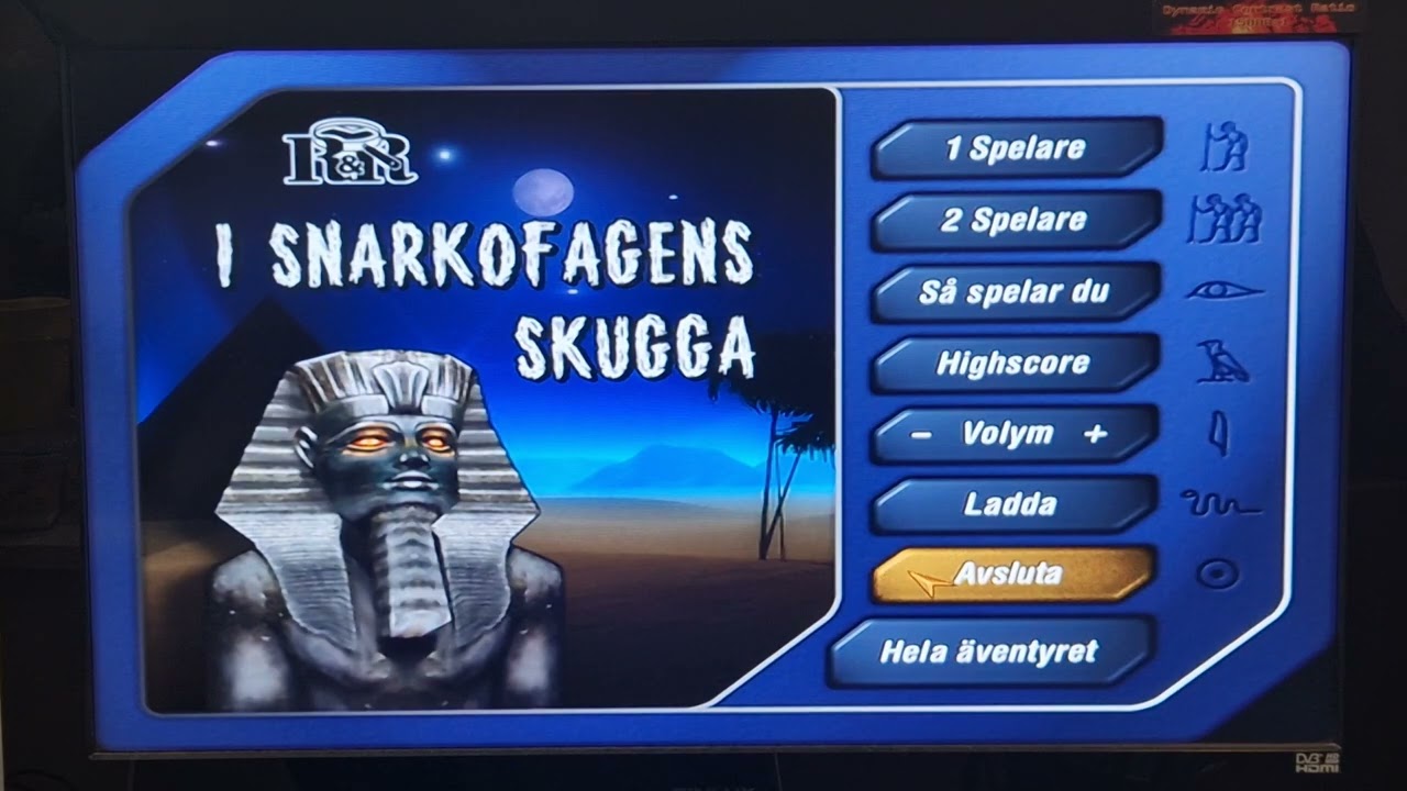 Rummel och rabalder I snarkofagens skugga part 2