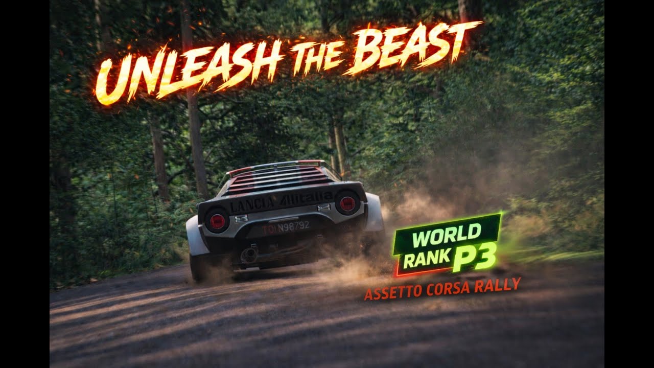 World Rank P3 with the Lancia Stratos / Assetto Corsa Rally