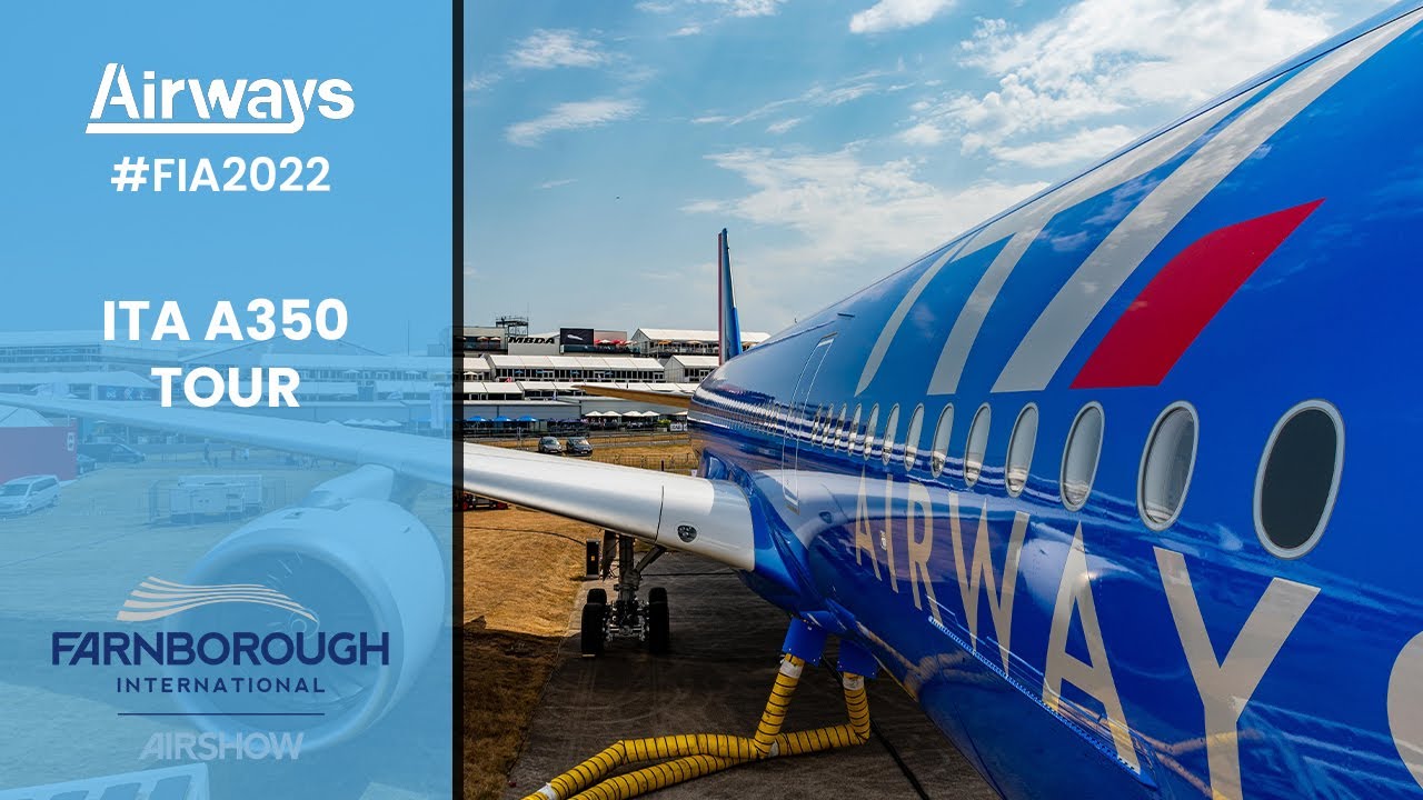ITA AIRWAYS A350-900XWB EXTERIOR AND INTERIOR WALK-THROUGH | #FIA2022